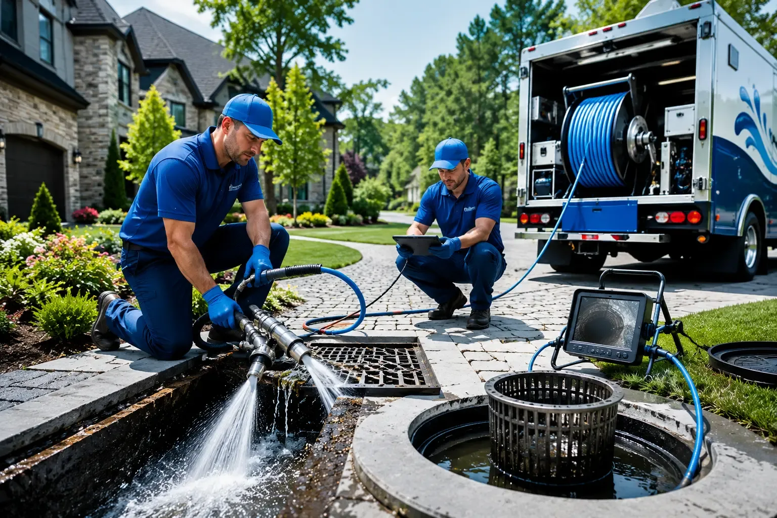Local outdoor drain cleaning professionals in Franklin, IL