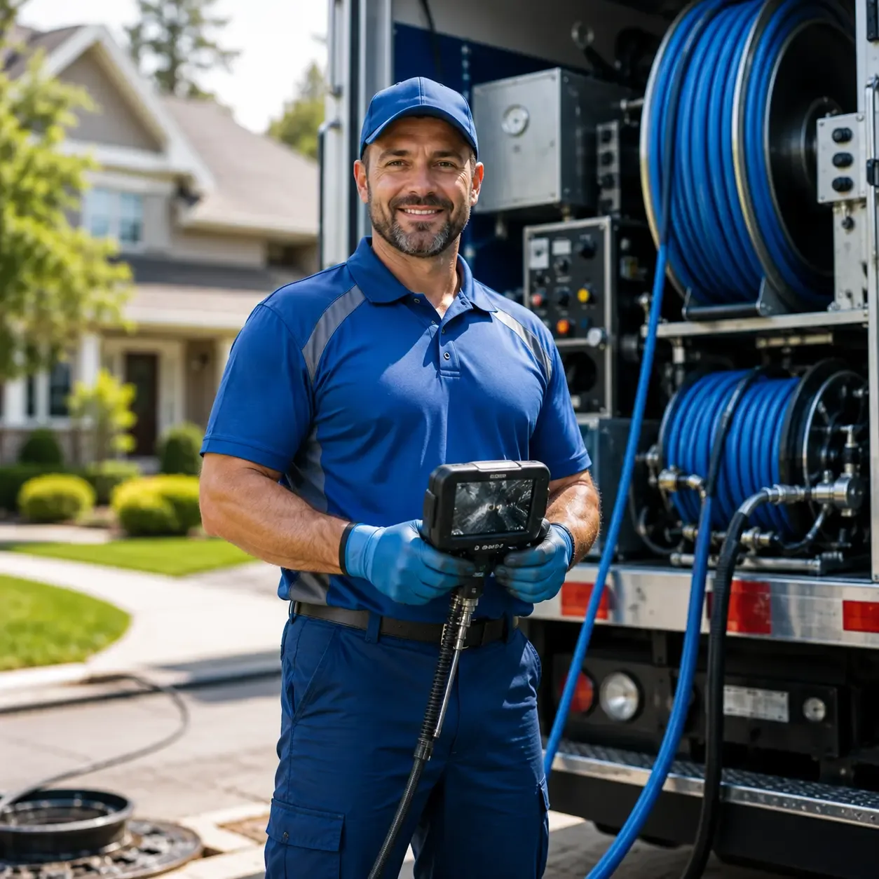 Local outdoor drain cleaning specialists in Franklin, IL